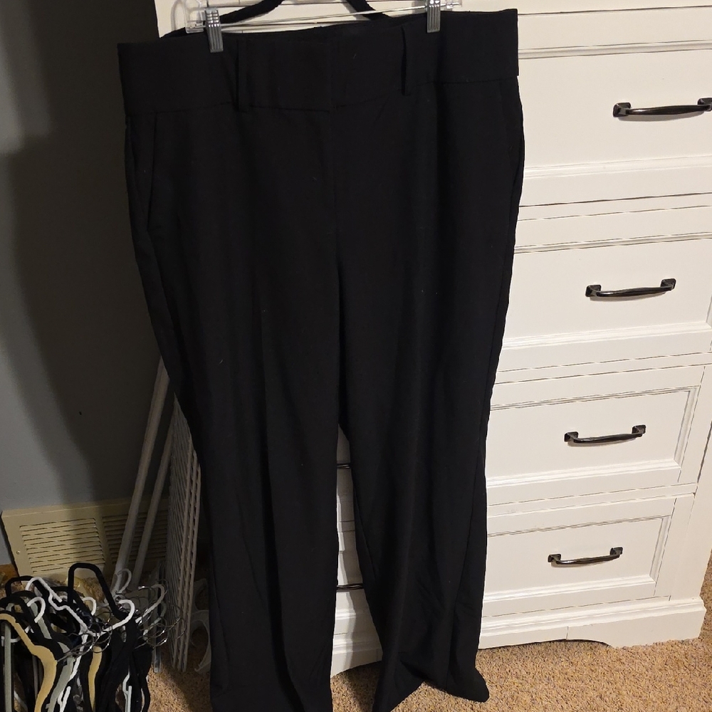 Lane Bryant Elegant Black Trousers